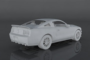 Ford Shelby GT500, a Cars & Vehicle 3D Model by valtriiu (Thumbnail 9 of 12)