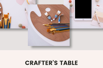 Crafter's Table (10+ Styled Images)