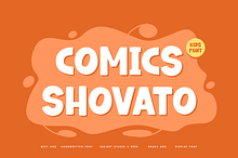 Comics Shovato - Round Font