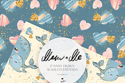 Mom and Me Baby Animals Patterns, a Pattern Graphic by KaramfilaS (Thumbnail 8 of 9)