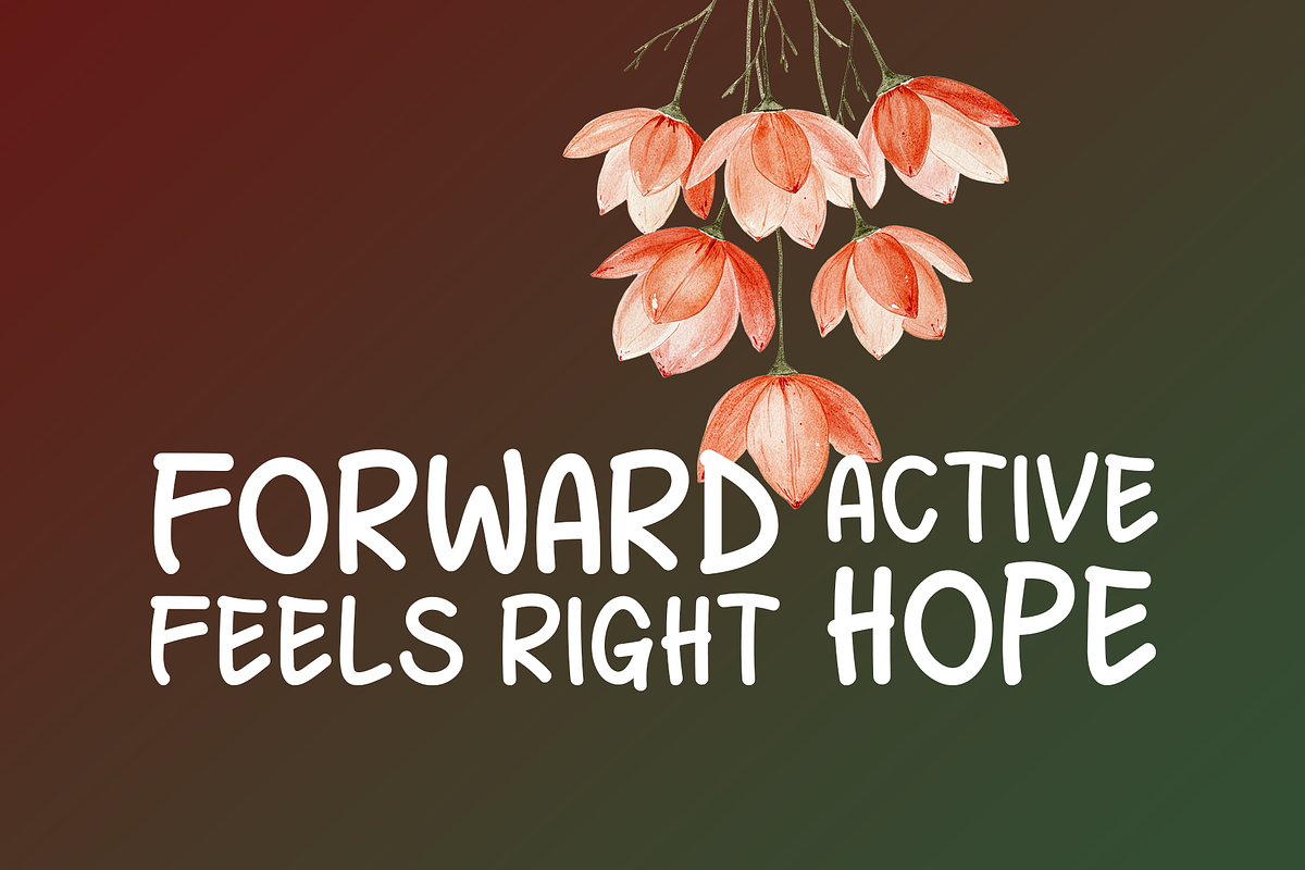 Positive Progress Typeface, a Handwritten Font by Seemly Fonts (Photo 5 of 6)