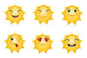 Sun Emoticons, an Emoji Icon by land art (Thumbnail 11 of 13)