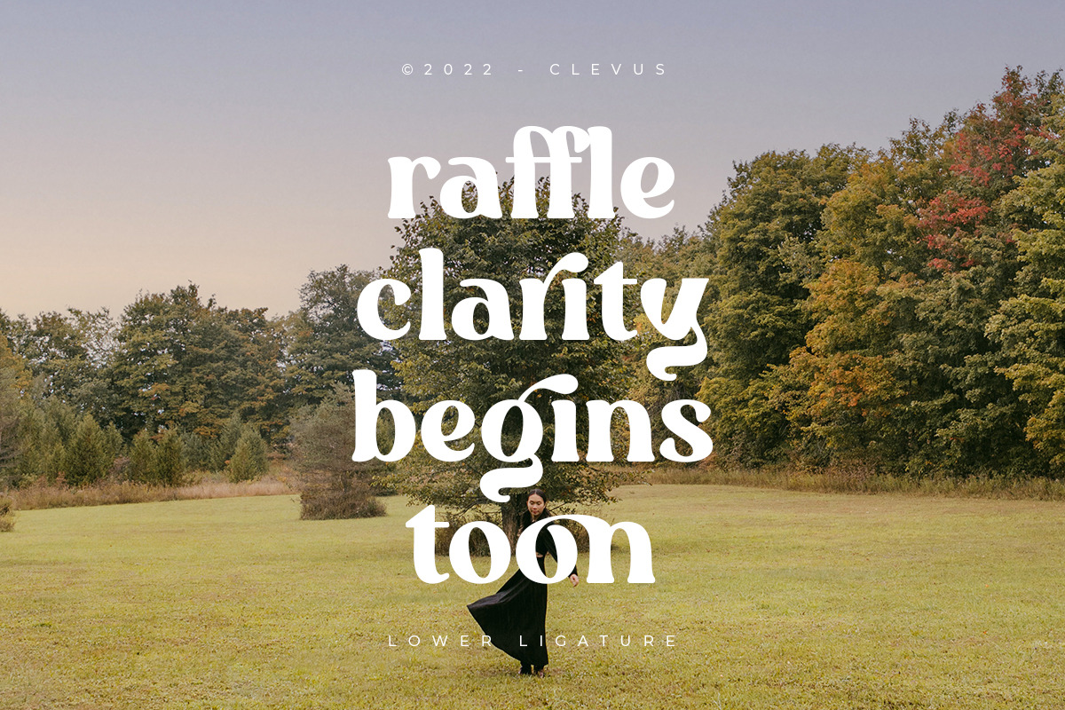 Mono Grass | Joyful Display, a Serif Font by ClevUs (Photo 9 of 11)
