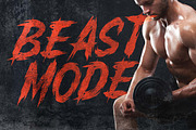 Scary Brusher a Wild Brush Font, a Blackletter Font by Blankids Studio (Thumbnail 2 of 9)