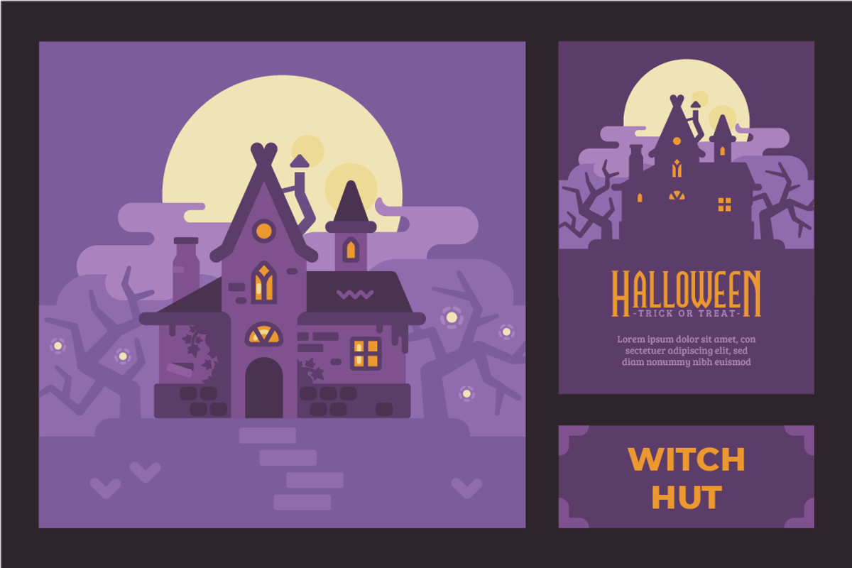 Haunted houses illustrations, an Illustration by Ivan Dubovik (Photo 2 of 5)