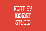 Grobeg - Groovy Font, a Sans Serif Font by Iqsiart Studio (Thumbnail 4 of 7)