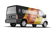 Van Mockup, an Advertising Mockup by Xtrahive (Thumbnail 2 of 2)