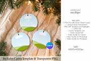 Ornament Mockup Set of 3, a Household Mockup by EmpaviMockups (Thumbnail 3 of 5)