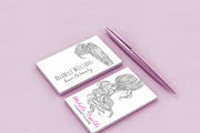 Ponytails line art hair styles set, a Person Illustration by esylvia (Thumbnail 3 of 3)