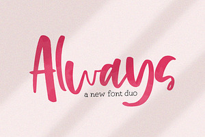 Always Font Duo