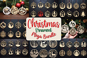 Christmas Ornament Mega Bundle SVG, a Graphic by NGISED (Thumbnail 1 of 9)