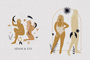 Adam and Eve, a Person Illustration by Chikovnaya (Thumbnail 4 of 14)