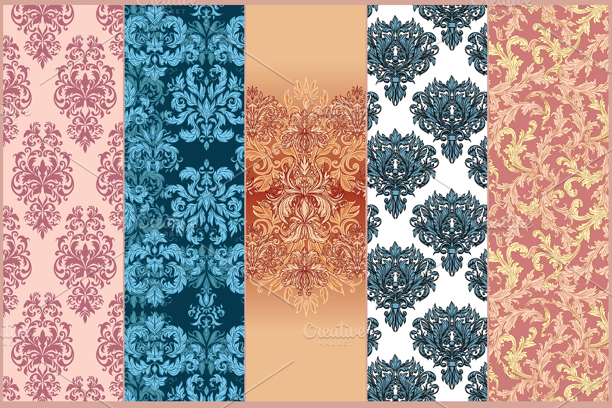 Sets of different vintage design, a Decorative Illustration by Astarta (Photo 5 of 7)