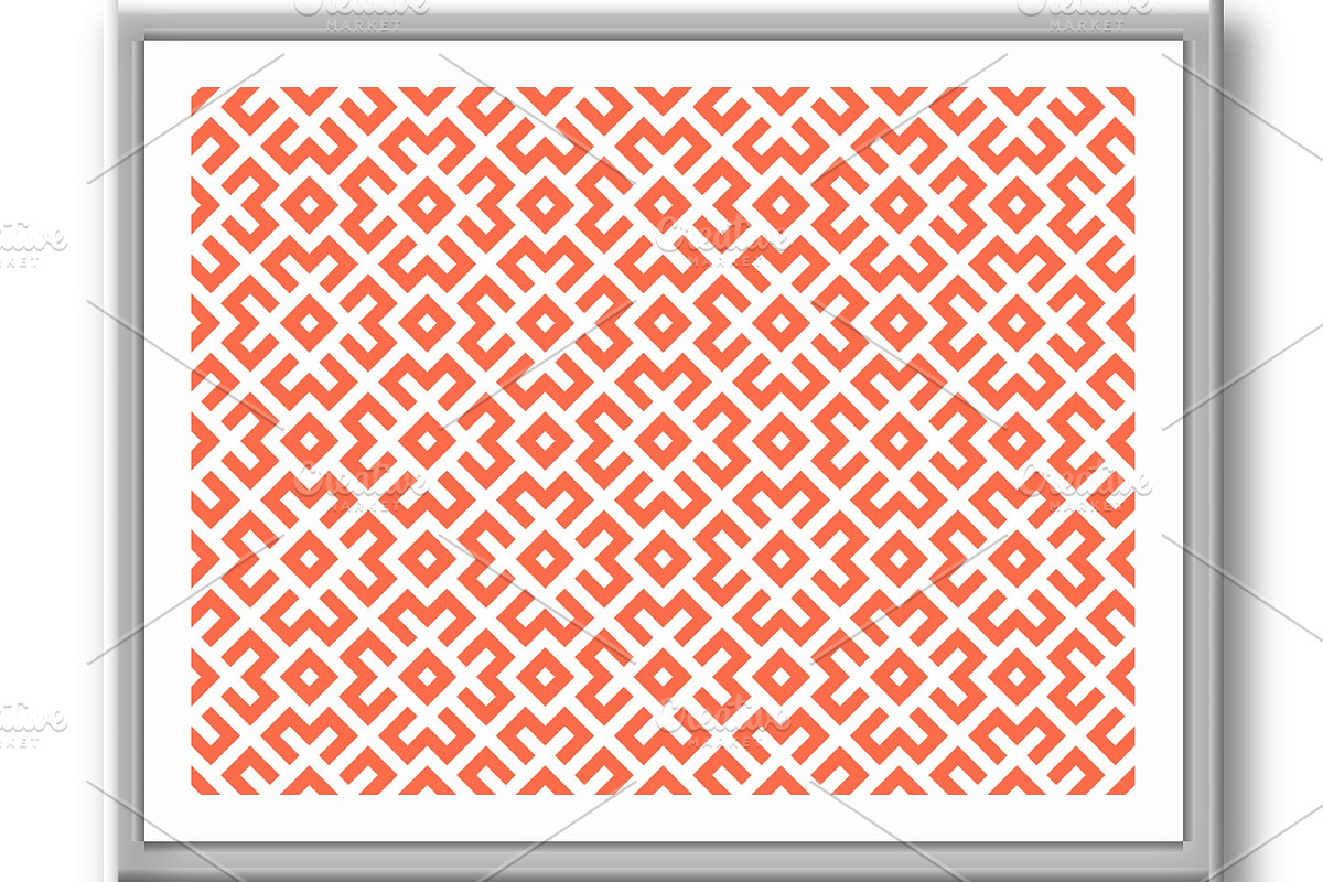 Abstract geometric pattern., a Pattern Graphic by RODINA (Photo 3 of 3)