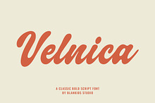 Velnica a Classic Bold Script Font