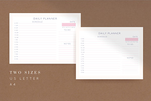 HORIZONTAL CANVA PLANNERS