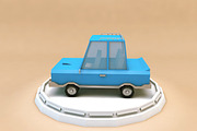 Cartoon Car Set Low Poly 3D Model, a Cars & Vehicle 3D Model by Low Poly Lab (Thumbnail 8 of 13)