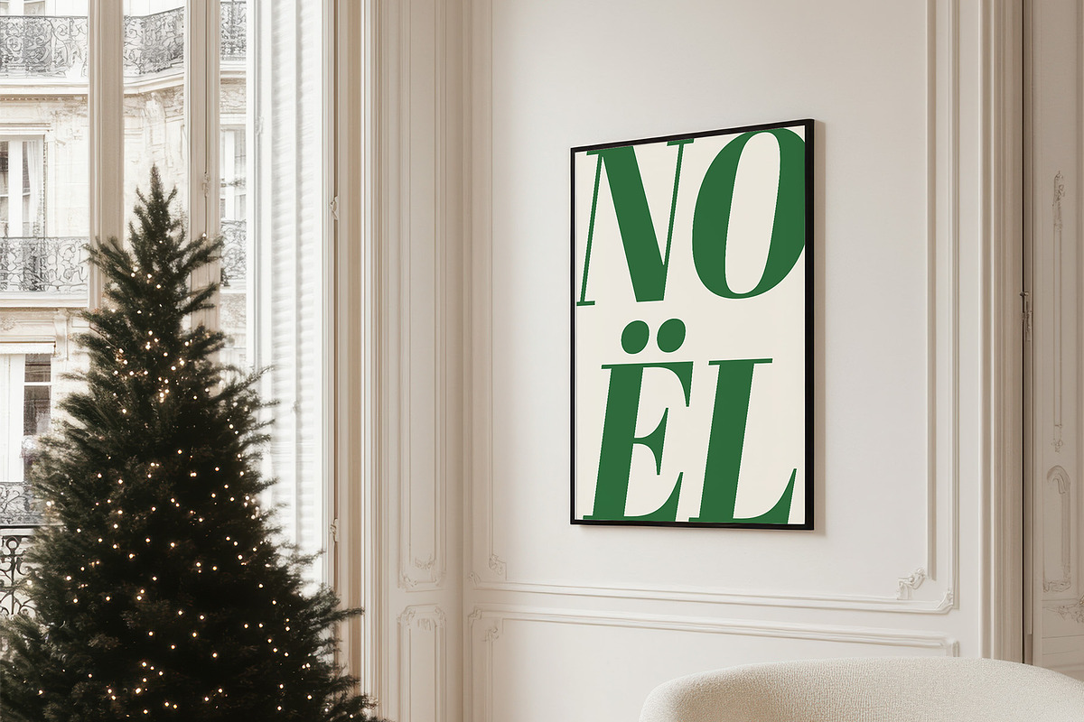 TRADITIONAL CHRISTMAS Art Prints, a Background Graphic by alenaganzhela (Photo 5 of 9)
