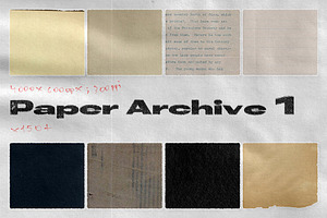 Paper Archive Bundle -80% Discount