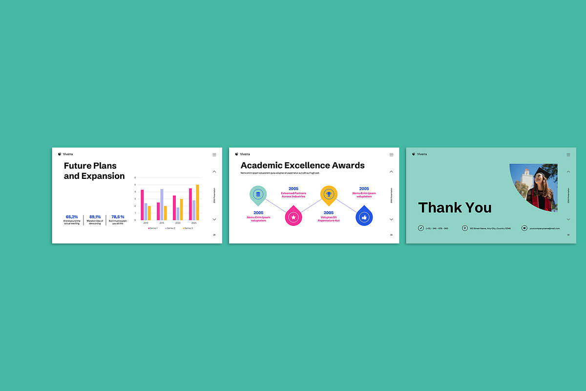 Teal Education Keynote Presentation, a Presentation Template by Neermana (Photo 5 of 5)