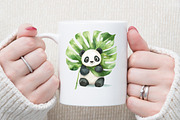 Panda Garden Clipart, an Illustration by Sublimation Artist (Thumbnail 5 of 6)