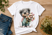 Pastel Watercolor Teddy Bear Clipart, a Seasonal Illustration by CreationArt (Thumbnail 3 of 7)
