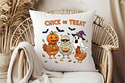 Chick or Treat Png,Halloween Chicken, an Illustration by DreamCafeArt (Thumbnail 6 of 7)