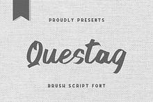 Questag - Brush Scirpt Font
