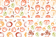 Sweet Persimmon Fruit Vintage Kit, a Food Illustration by Artspace (Thumbnail 3 of 6)