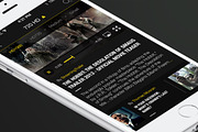Video App Template for iPhone, a Templates & Theme by Made by Rheon (Thumbnail 2 of 5)