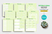 Habit Tracker Bundle, a Stationery Template by Ultimate Template Shop (Thumbnail 1 of 5)