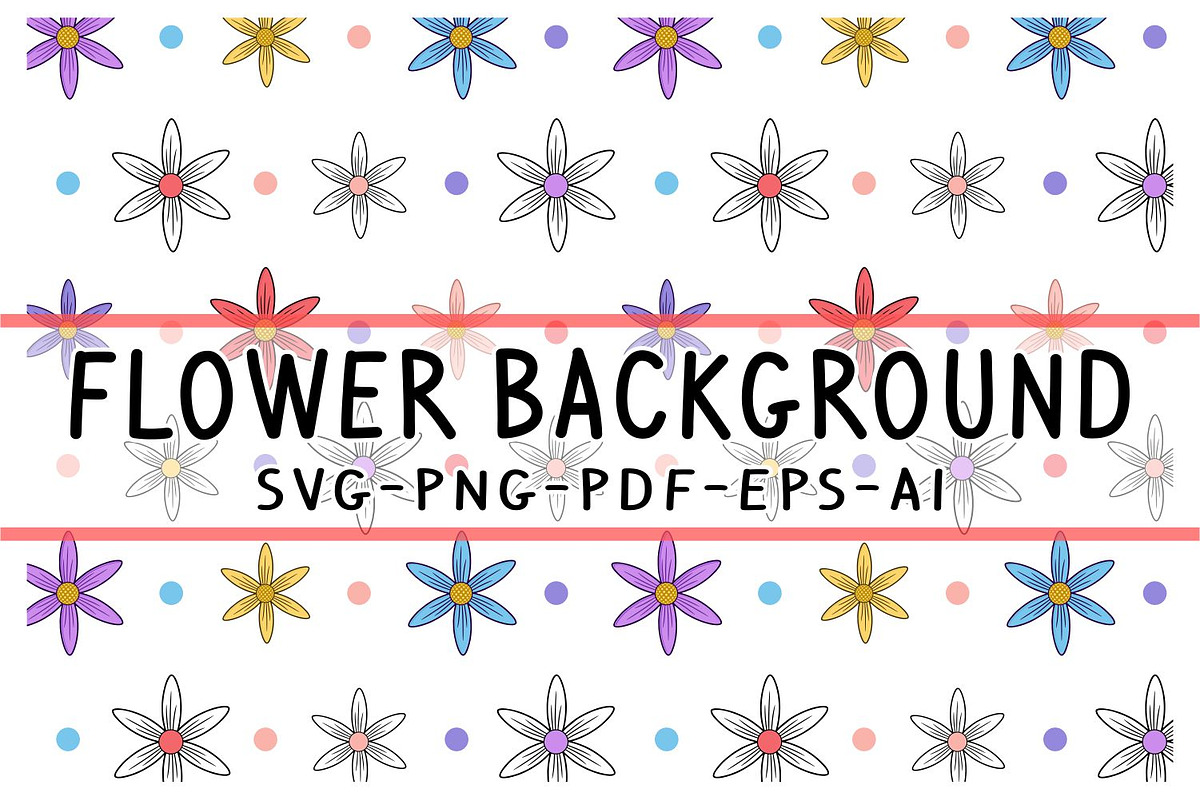 Flower Pattern Background  Bundle, a Pattern Graphic by D2PUTRI (Photo 9 of 11)