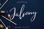 Jalsony, a Script Font by Larin Type Co. (Thumbnail 1 of 8)