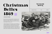 Greevil Display Font, a Serif Font by Damelev (Thumbnail 6 of 9)