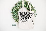 Ink Japanese bamboo, an Illustration by NataliMiasStore (Thumbnail 5 of 8)