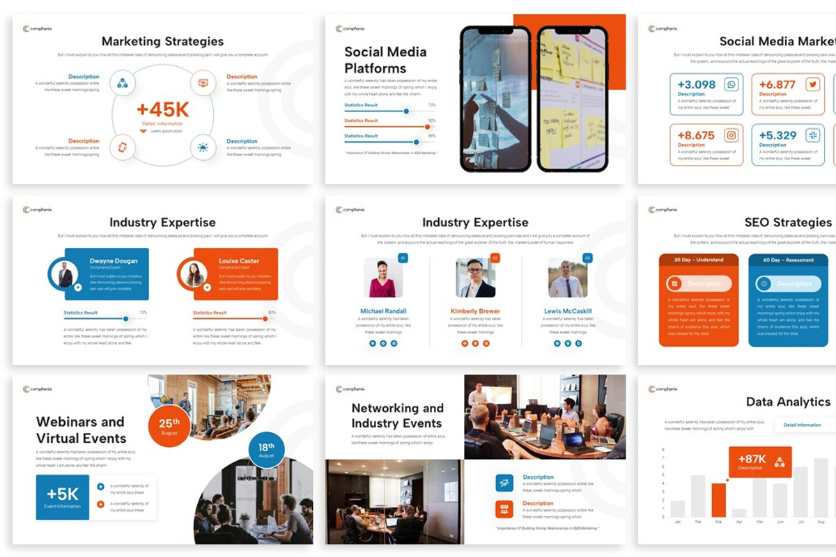 Comphania - B2B Marketing Keynote, a Presentation Template by SlideFactory (Photo 4 of 4)
