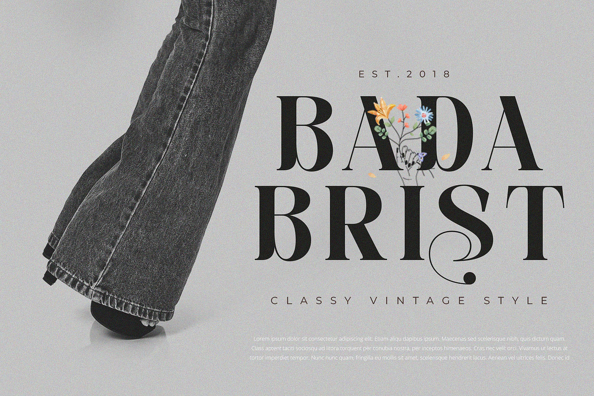 Sadega - Elegant Serif Font, a Serif Font by Jimoji (Photo 4 of 11)