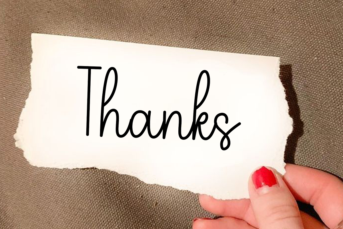 Thanksgiving, a Handwritten Font by InermediaSTUDIO (Photo 6 of 8)