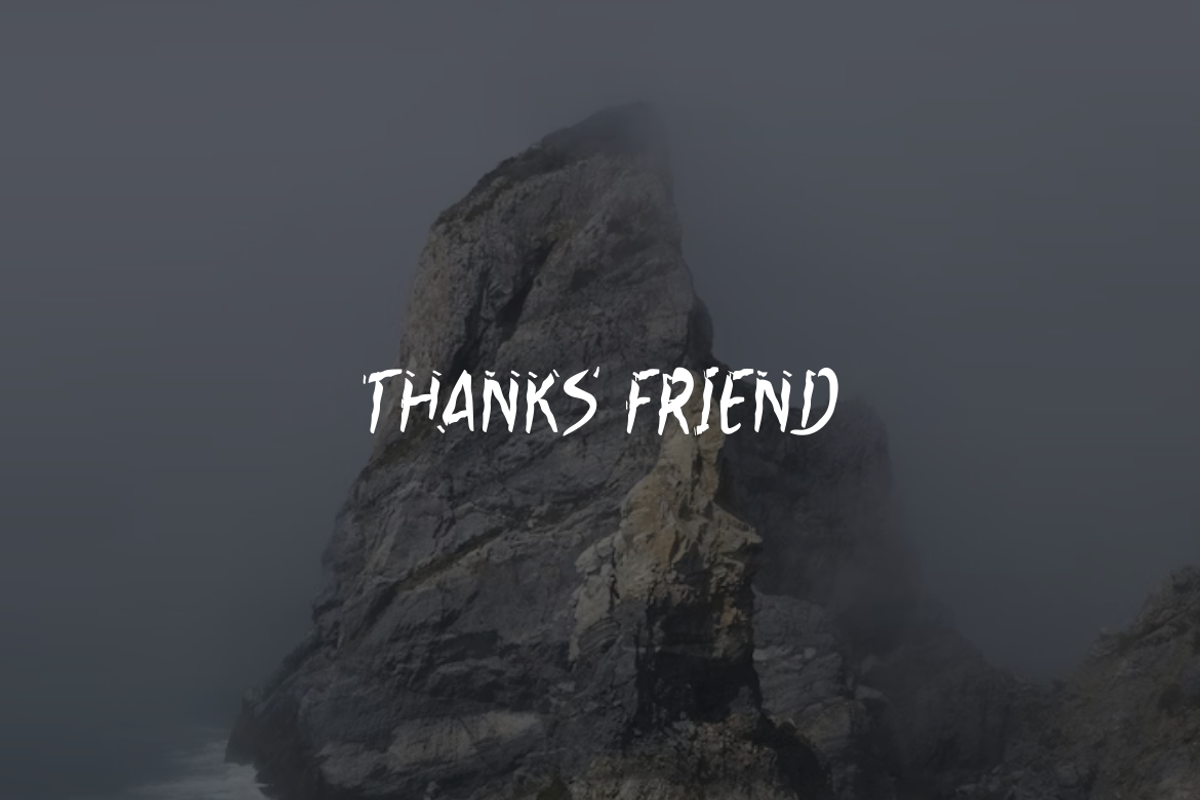 Bathu Rhontok - Font, a Handwritten Font by artchiles_design (Photo 5 of 5)