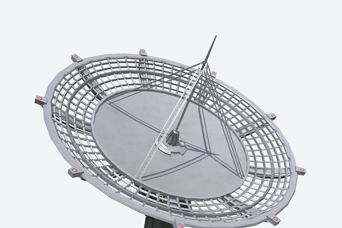 Huge Satellite Dish, an Object 3D Model by Daniel Mikulik (Photo 16 of 20)