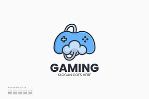 Cloud Gaming Logo, a Branding & Logo Template by Zeer Graphic