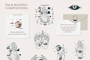 Palmistry & Astrology Reading Set, an Illustration by KirillsWorkshop (Thumbnail 2 of 7)
