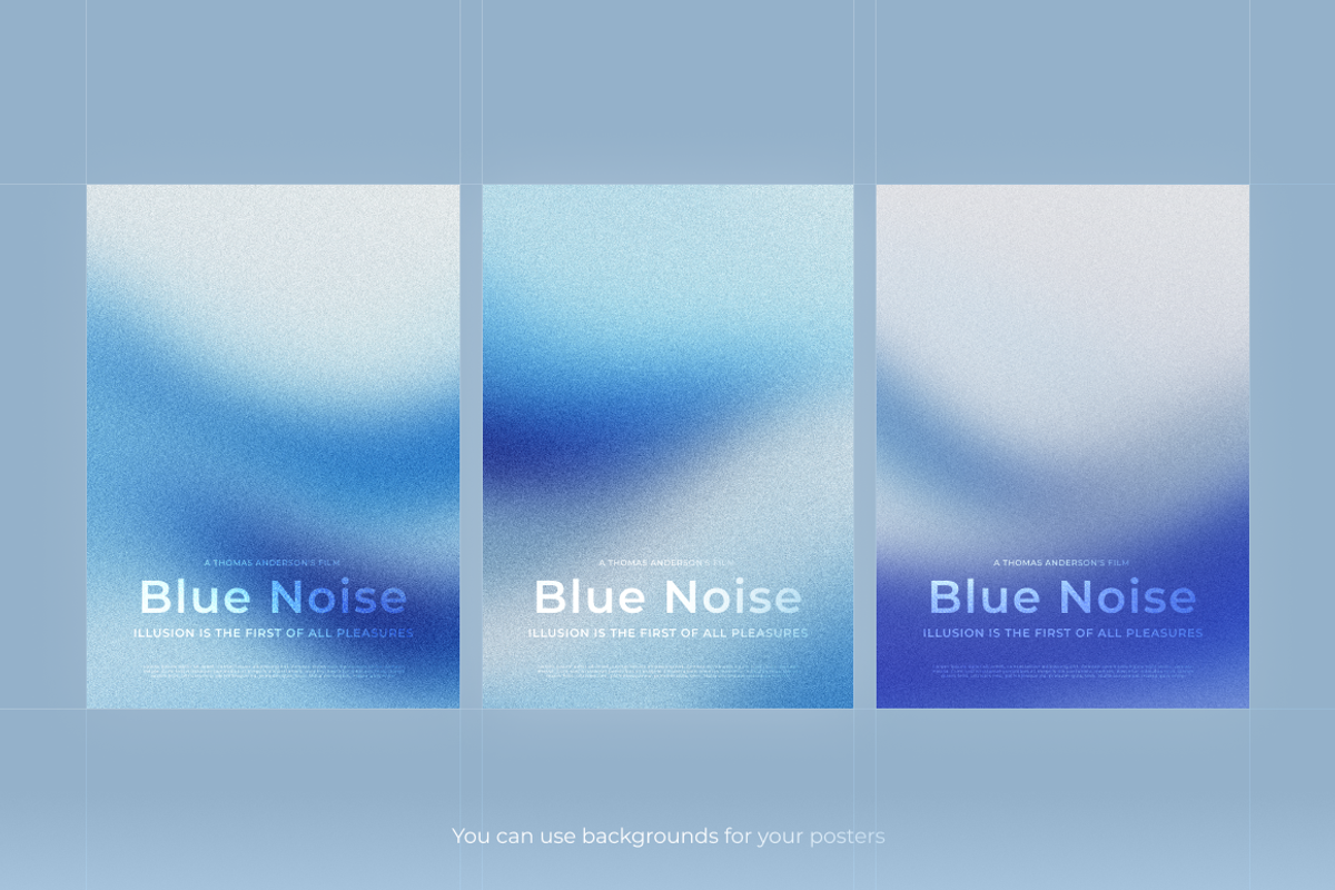 Blue Noise - Background Set, a Background Graphic by Digital Blood (Photo 12 of 16)