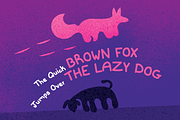 Ouch Typeface, a Font by LydiaDistracted (Thumbnail 2 of 2)