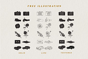 Anderlacht - Vintage Serif + Extras, a Serif Font by Typehand Studio (Thumbnail 9 of 10)