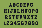 Athlete Baseball, a Slab Serif Font by Fourteen Letter (Thumbnail 4 of 6)
