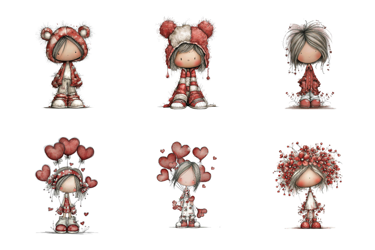 Whimsical easter fairy clipart, an Illustration by SinaCreation (Photo 4 of 10)