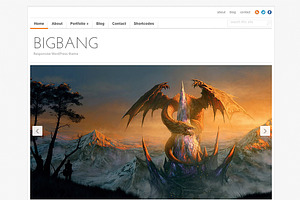 BigBang - Responsive Portfolio Theme