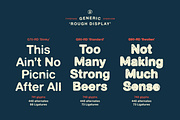 Generic Typeface Collection, a Sans Serif Font by More Etc. Studios (Thumbnail 7 of 20)