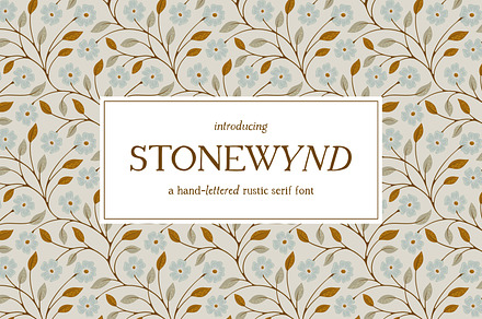 Stonewynd Rustic Serif Font